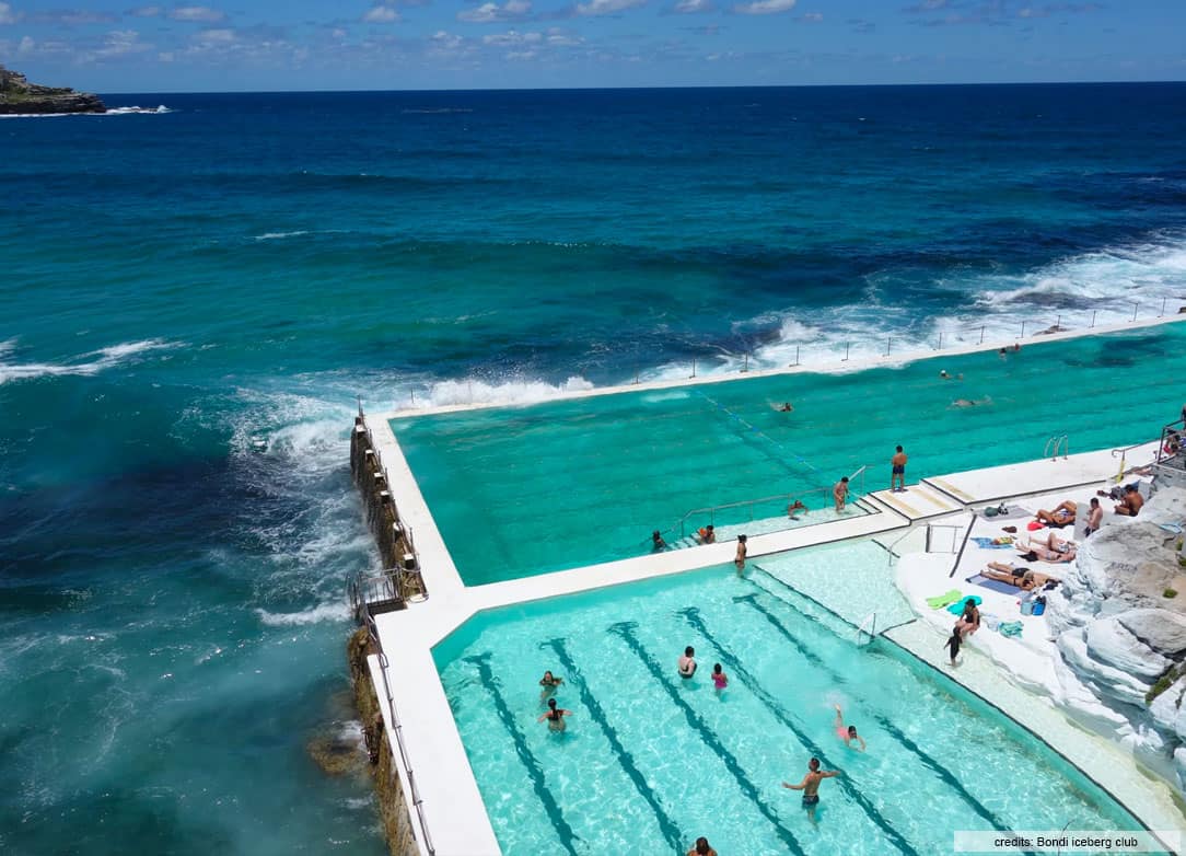 Piscine Bondi Iceberg pool en Australie